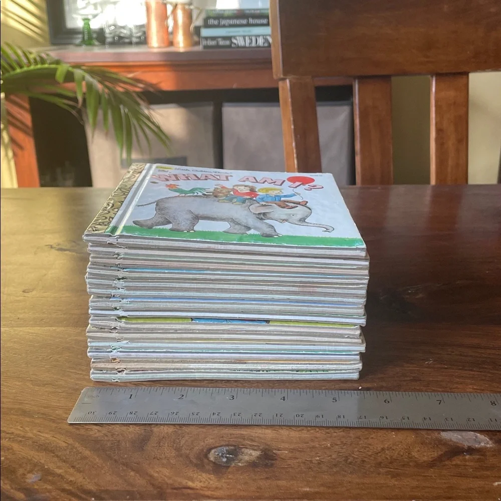 14 Vintage First Little Golden Books 70s 80s -  5.5”x 5.5” Small Tiny Mini Size - Picture 3 of 14